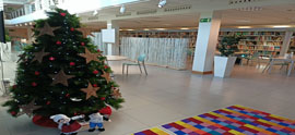 Las Bibliotecas de Mondragon Unibertsitatea en Navidad